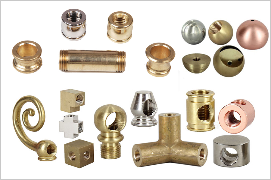 Brass Lighting Parts & Cable Gripper Parts